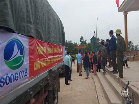 Sông Mã ủng hộ Miền Trung lũ lụt