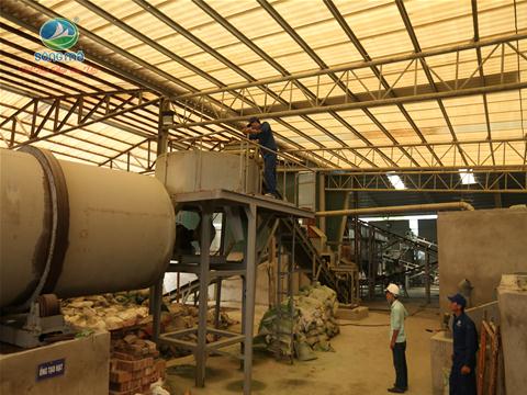 Dây chuyền sản xuất phân bón (dây chuyền 02)