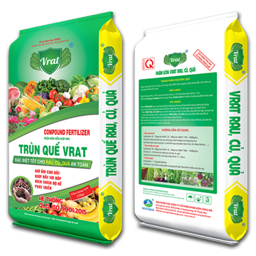 TRÙN QUẾ VRAT NPK RAU, CỦ, QUẢ (hạt xanh) (10-3-5)